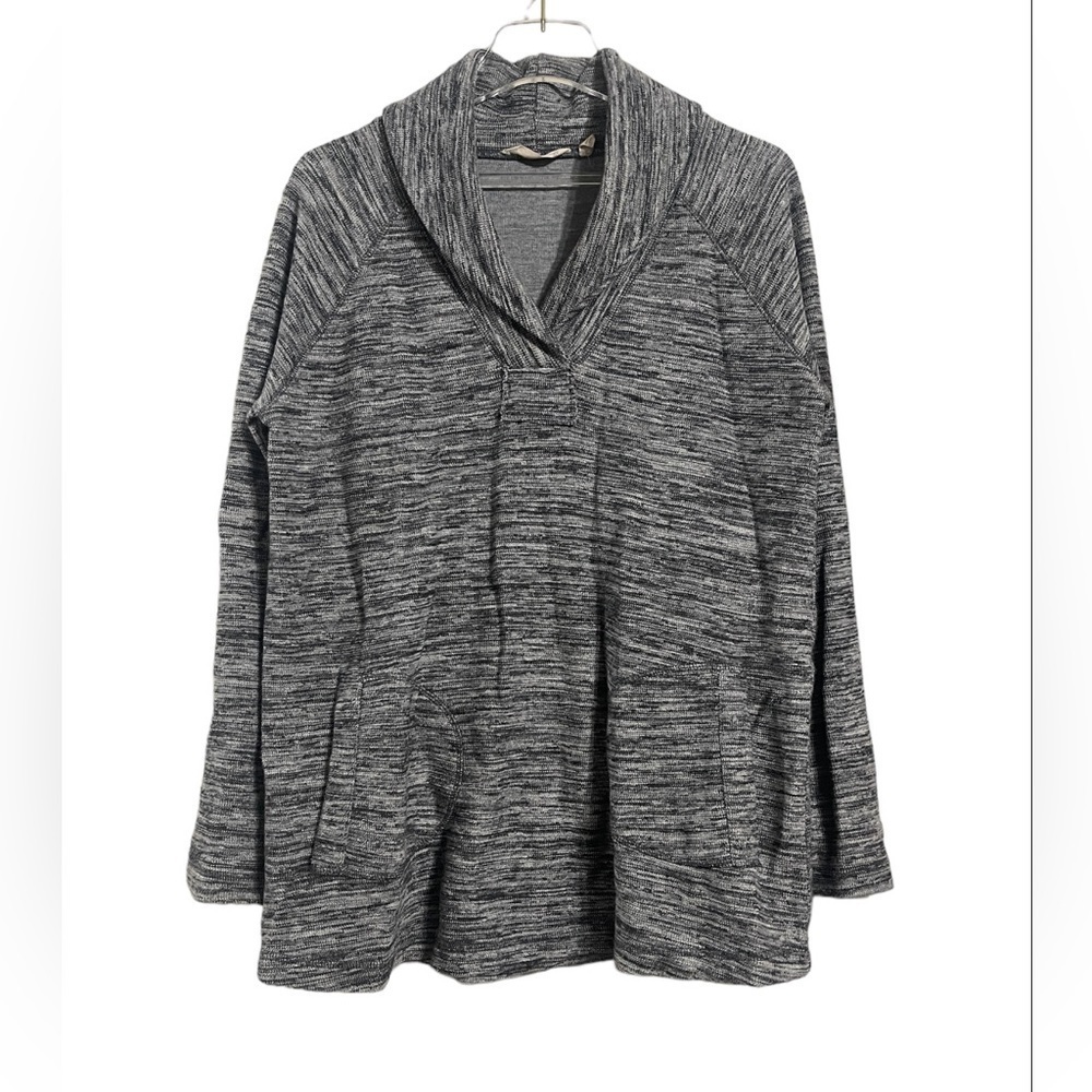 Soft Surroundings Stacy Shawl Collar Pullover Sweater